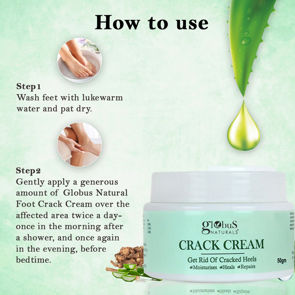 Globus Naturals Crack Cream Green | Grocsy