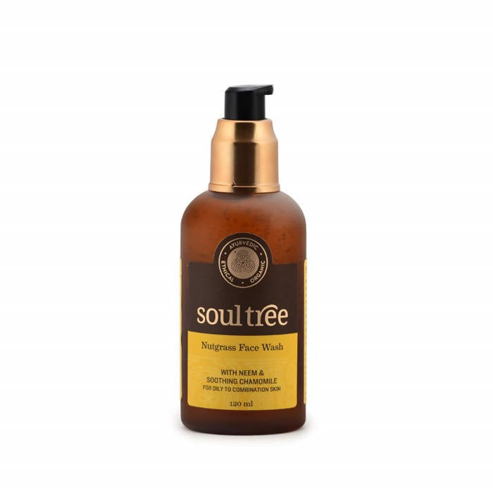 Soultree Nutgrass Face Wash & Lotus Lip Balm Set | Grocsy