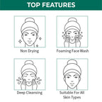 Nykaa Naturals Tea Tree & Neem Purifying Face Wash for Acne | Grocsy