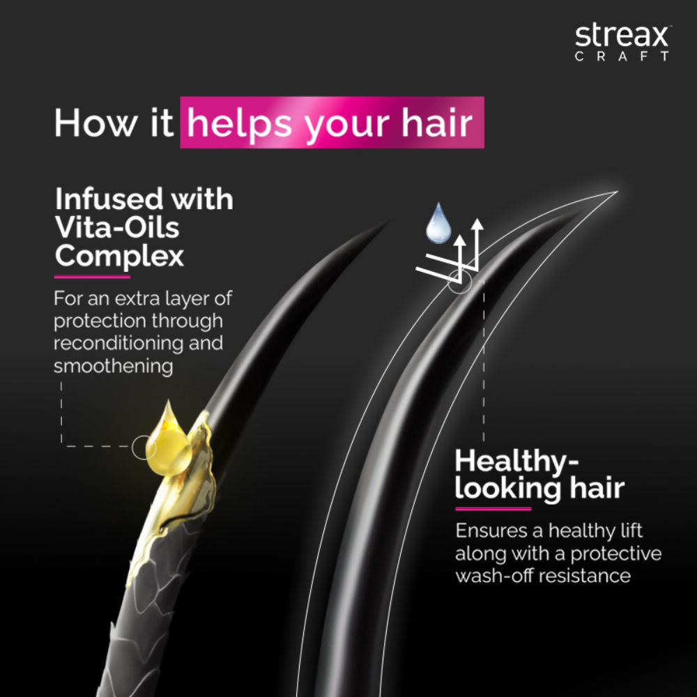 Streax Craft Repair Hair Serum For Dry and Damaged Hair Repair With Vita-Oils Complex | Grocsy