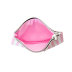 Colorbar Pouch Lips & Lashes Flat Pouches (Set Of Two) - White+Blush Pink | Grocsy
