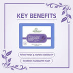 Earth Science Ayurveda Lavender Bath Soap | Grocsy