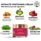 Ivory Natural Intimate Whitening Cream For Lighten Dark Areas, Inner Thigh | Grocsy