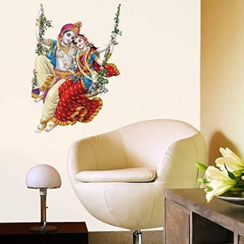 Rangoli Large Wall Sticker Multicolor | Grocsy