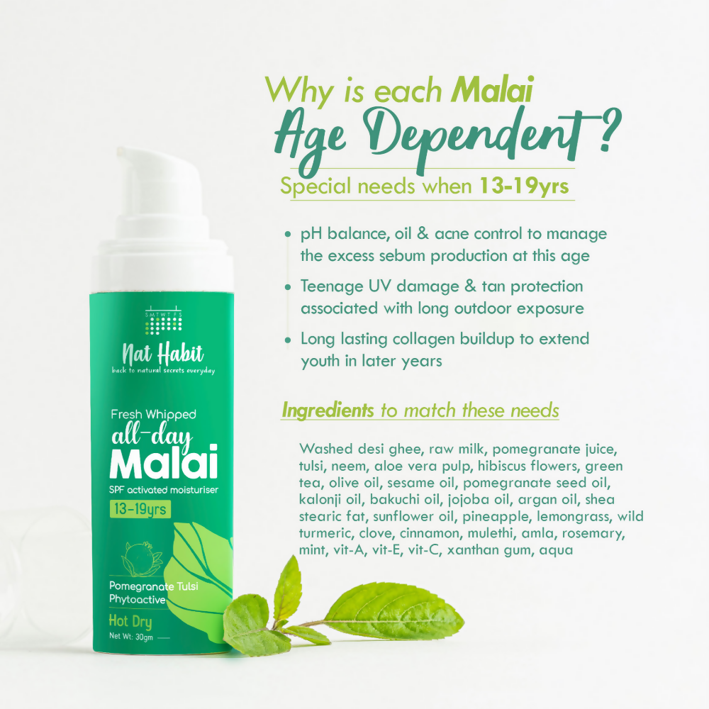 Nat Habit Pomegranate Tulsi Light Face Moisturizer | Grocsy