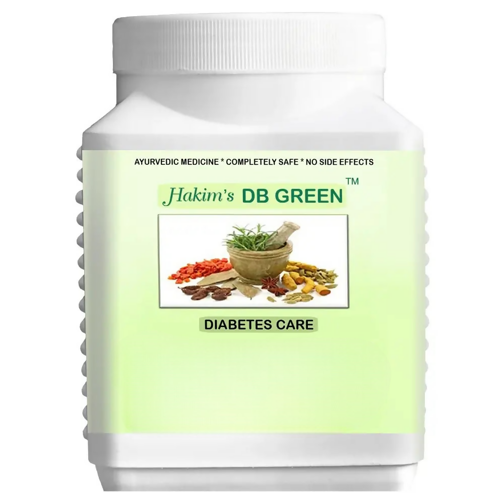 Hakim's DB Green Diabetes Care Capsules | Grocsy