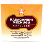Skm Ayurveda Rasagandhi Mezhugu Capsules | Grocsy