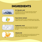 Jovees 5% Glycolic Acid Brightening Skin Serum | Grocsy
