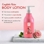 NutriGlow NATURAL'S English Rose Body Milk | Grocsy