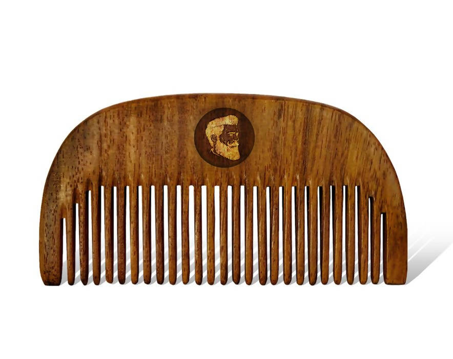 Beardo Compact Sheesham Beard Comb | Grocsy