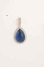 Nuyug 22K Gold Plated Azure Muse Contemporary Drop Earrings | Grocsy