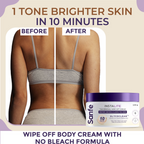 Sanfe Instalite Detan Wipe Off Body Cream | Grocsy