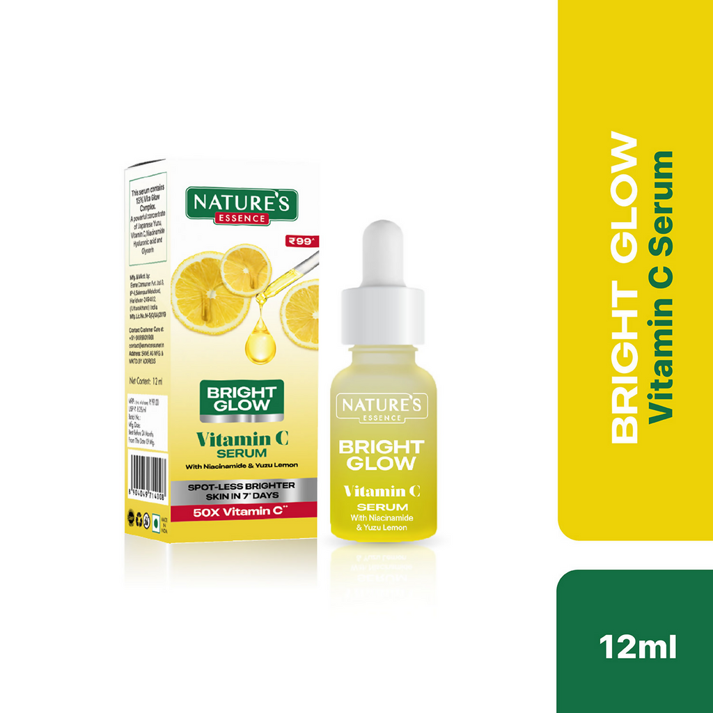 Nature's Essence Bright Glow Vitamin C Serum | Grocsy