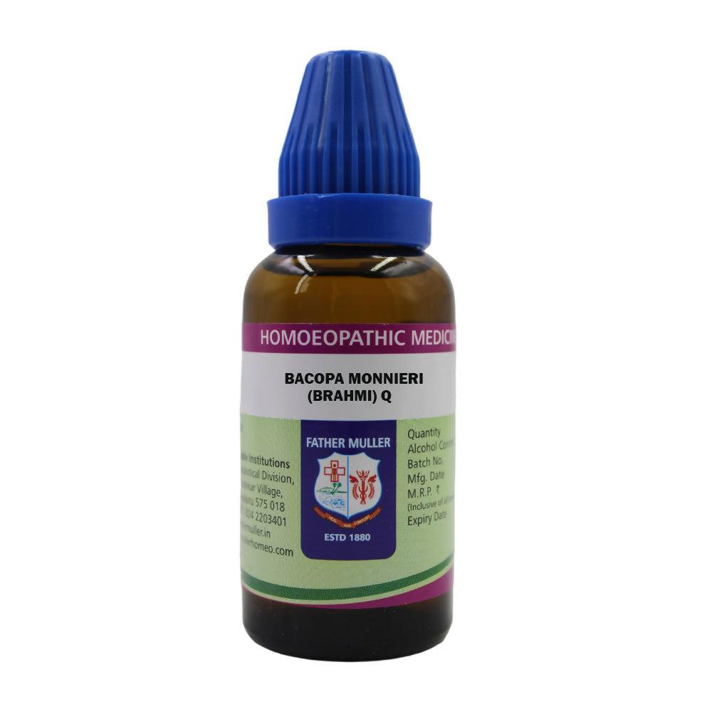 Father Muller Bacopa Monnieri (Brahmi) Mother Tincture Q | Grocsy