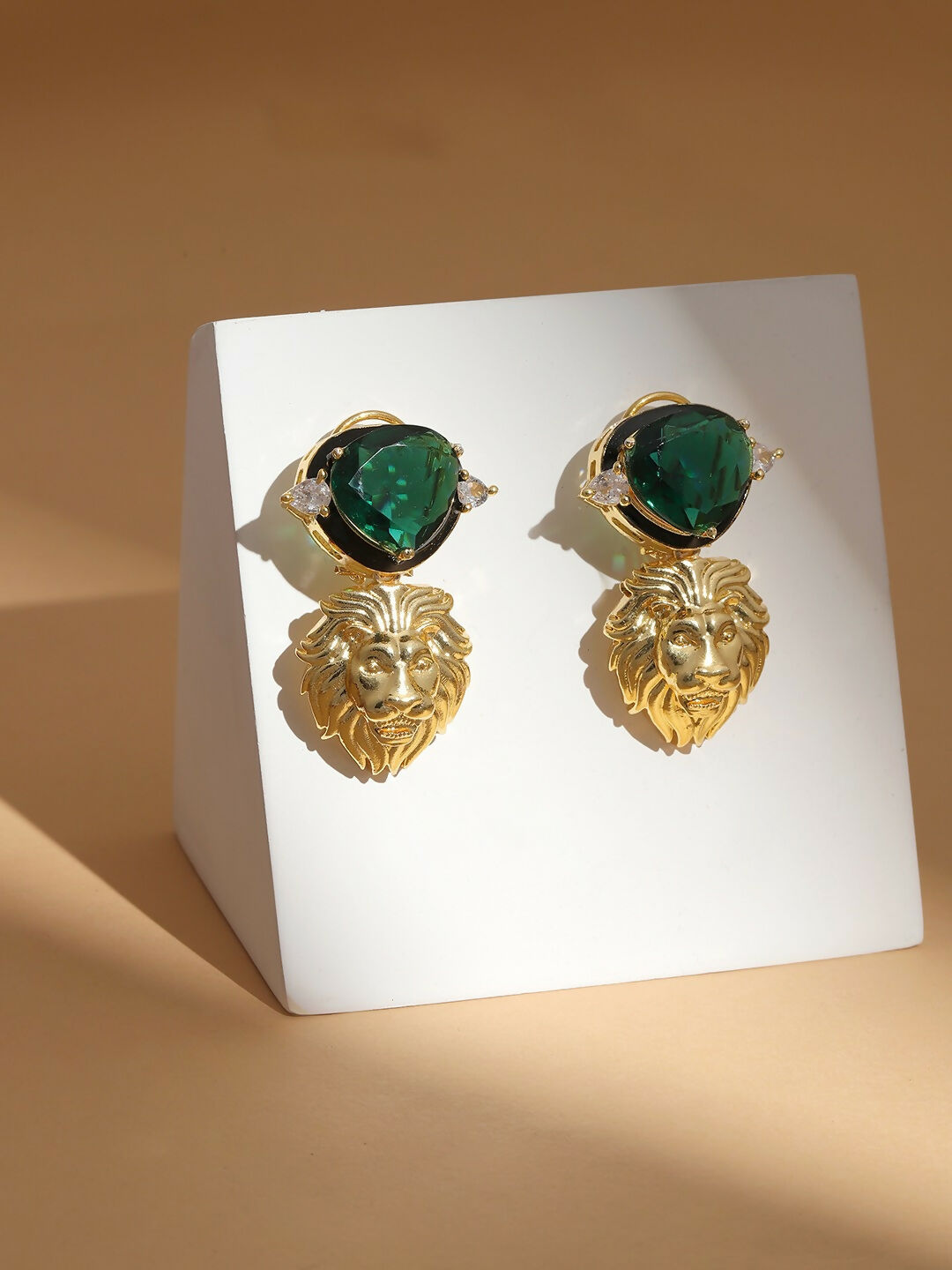 Green Danglers- Ruby Raang | Grocsy