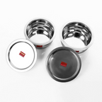 Sumeet Stainless Steel Cookware Set With Lid | Grocsy