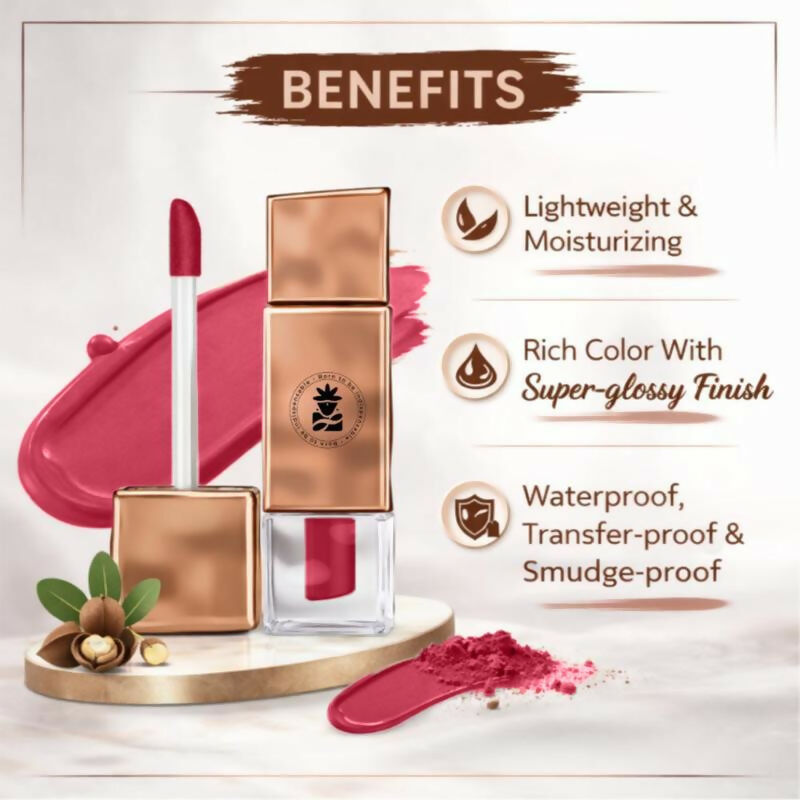 BOBI Velvet Matte Liquid Lipstick,Shade HEAT_2 | Grocsy