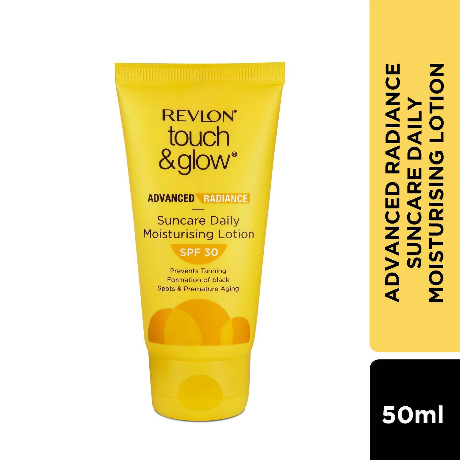 Revlon Touch & Glow Advanced Radiance Sun Care Daily Moisturizing Lotion SPF 30 | Grocsy