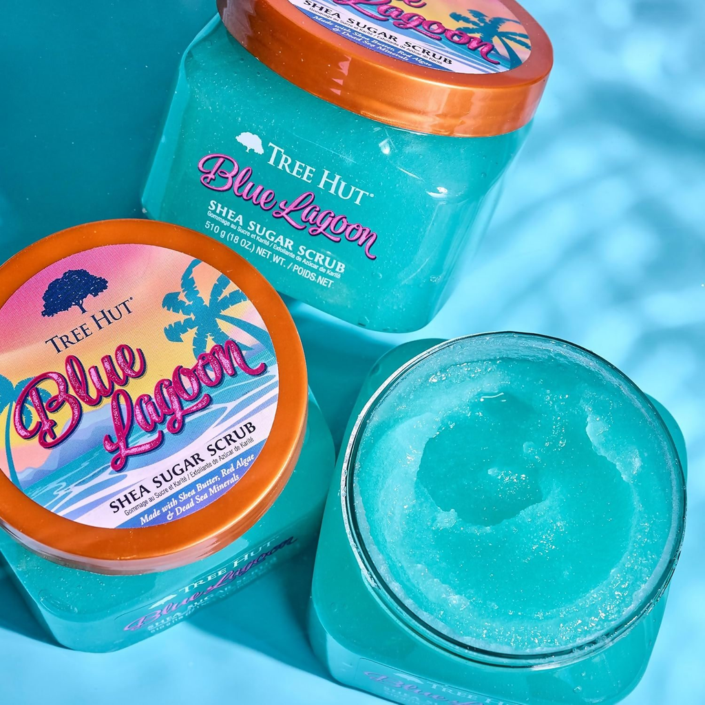 Tree Hut Blue Lagoon Shea Sugar Scrub | Grocsy