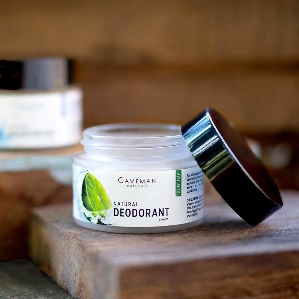 Caveman Natural Deodorant Cream (Sublime) | Grocsy
