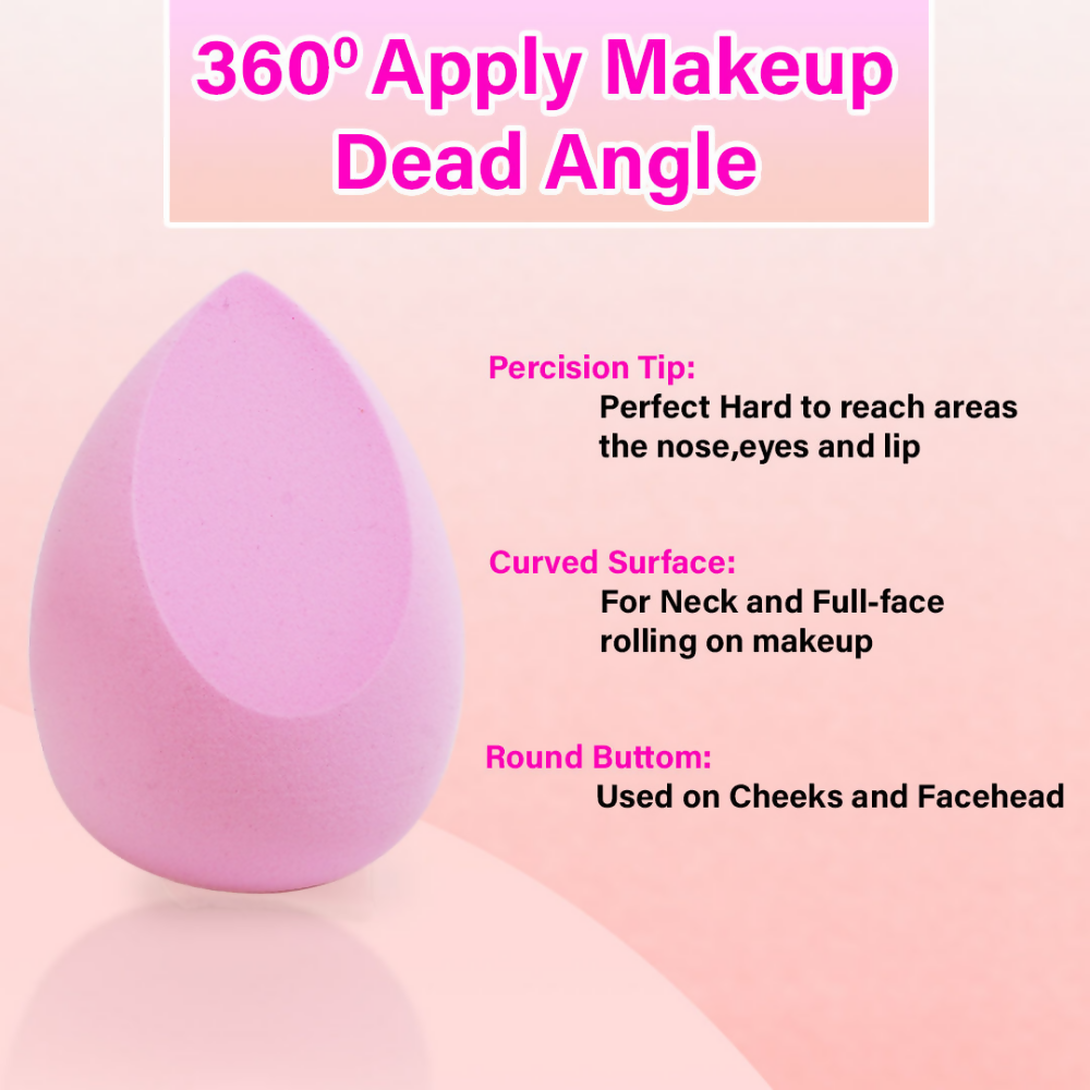 Bronson Professional Beauty Blender Sponge with Holder Case | Grocsy