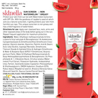 Skinella Sun Screen - Non Greasy Watermelon (Spf 25+) Vitamin C | Grocsy