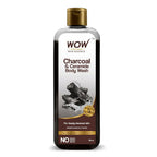 WOW Skin Science Charcoal & Ceramide Body Wash For Clears Skin Impurities, Removes Dirt & Dead Skin | Grocsy
