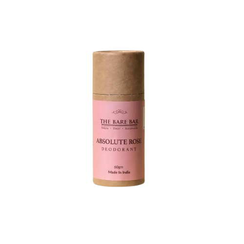 The Bare Bar Absolute Rose Deodorant Cream Stick | Grocsy