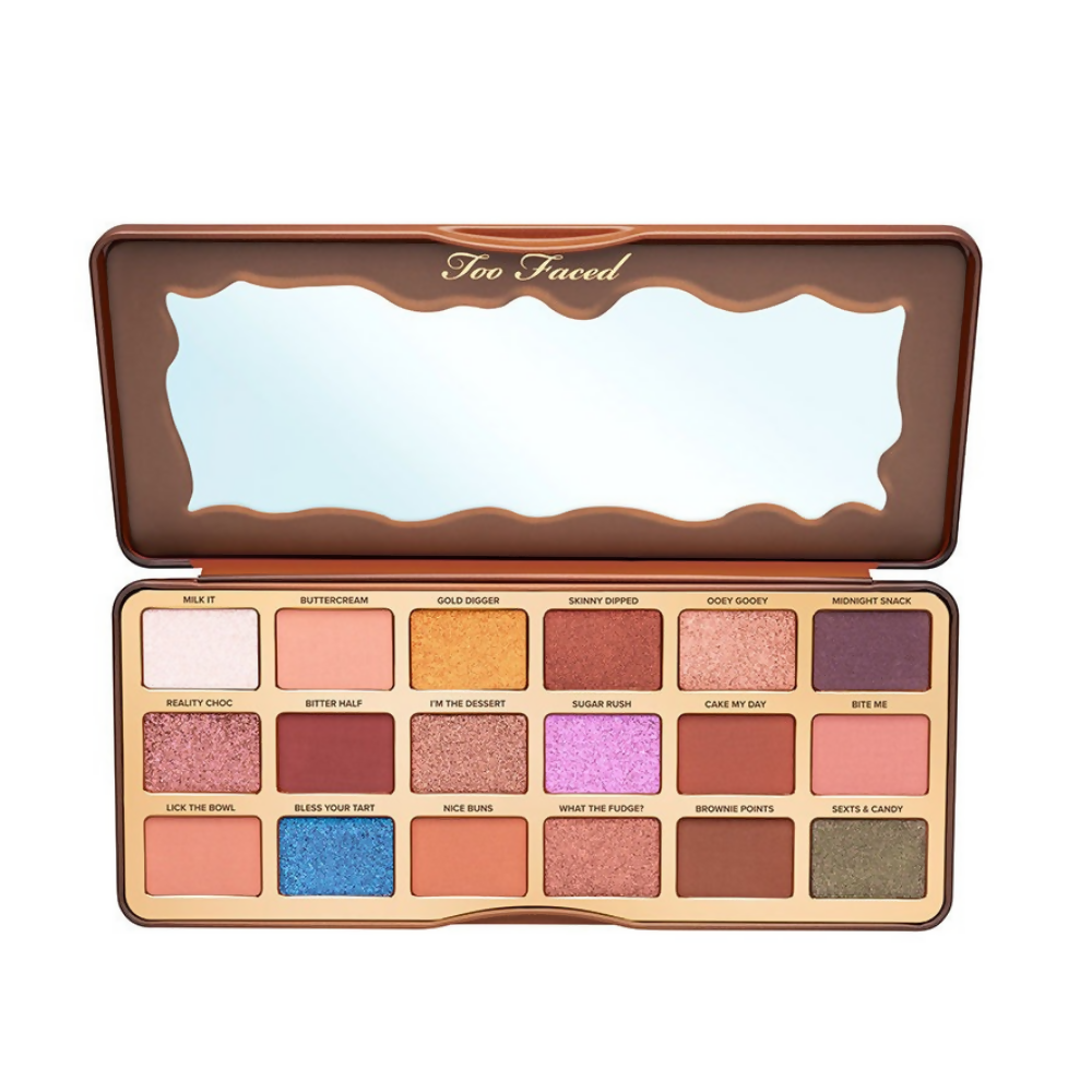 Too Faced Better Than Chocolate Cocoa-Infused Eye Shadow Palette | Grocsy