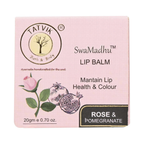 Tatvik Ayurveda Swamadhu Lip Balm & Tint (Rose & Pomegranate) | Grocsy