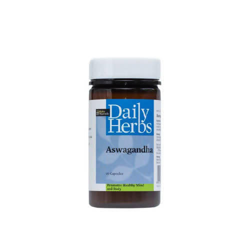Bipha Ayurveda Daily Herbs - Aswagandha Capsules | Grocsy