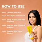 Jovees Herbal Sun Aqua Gel SPF 50 PA+++ Lightweight Texture | Grocsy