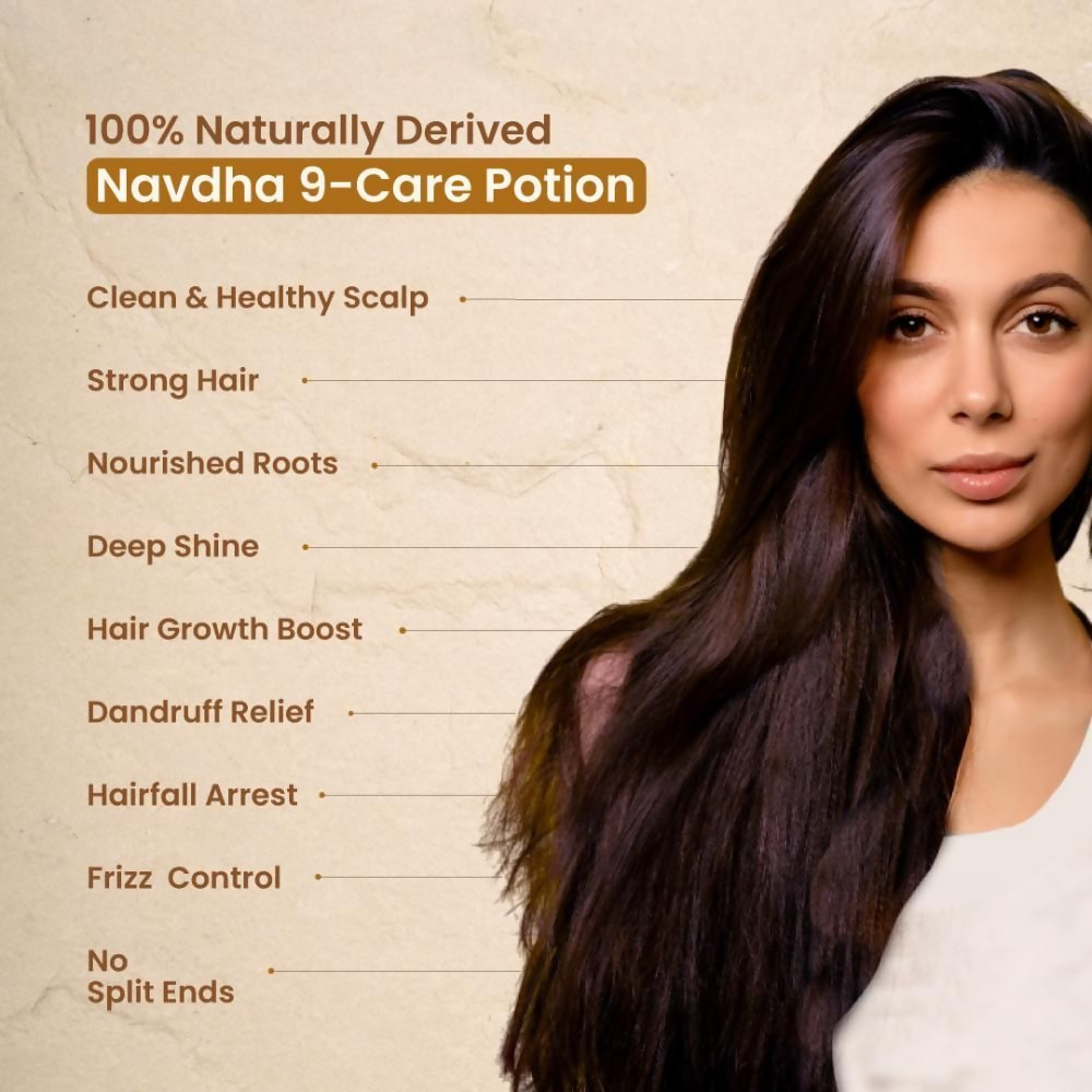 Nat Habit Curry Cider Navdha Shampoo | Grocsy