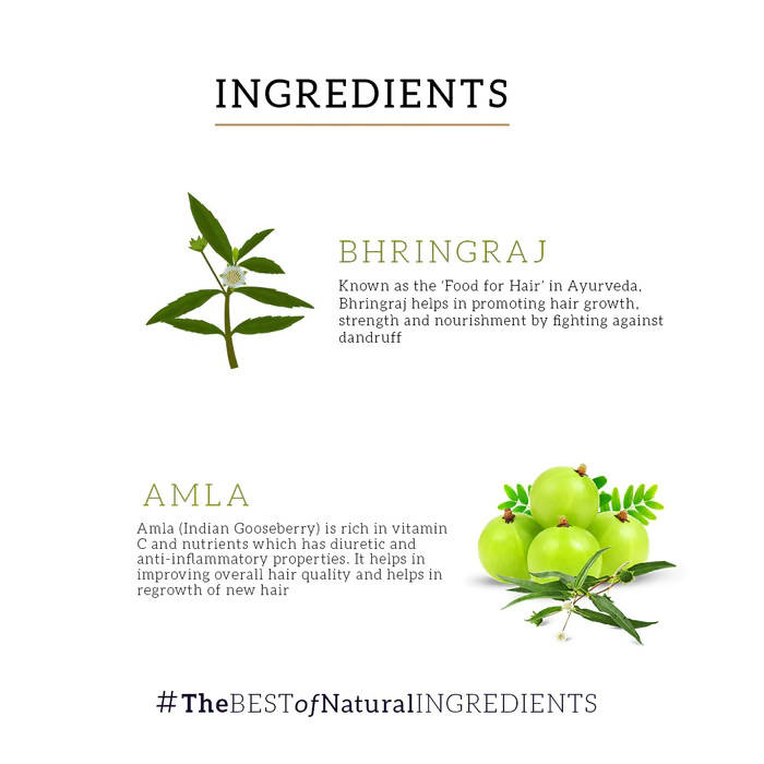Khadi Natural Amla & Bhringraj Hair Oil | Grocsy