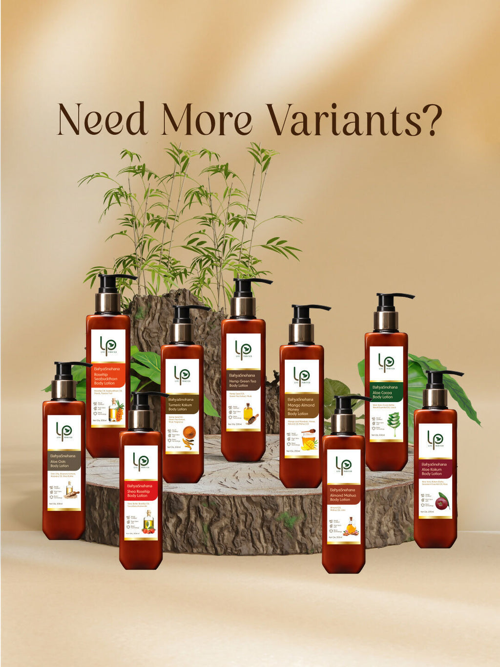 Life Purified Bahyasnehana Rosehip Seabuckthorn - Body Lotion | Grocsy