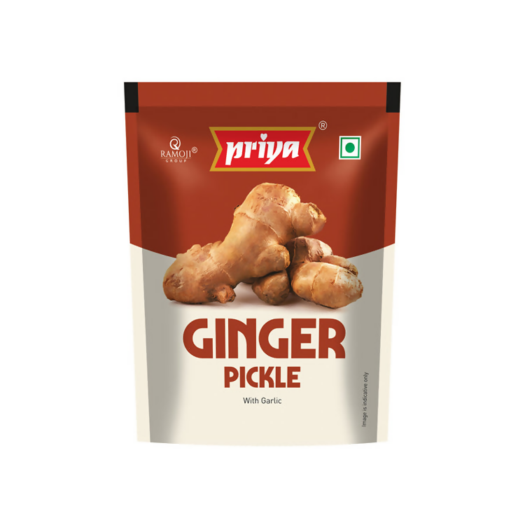 Priya Ginger Pickle with Garlic Sachet | Grocsy