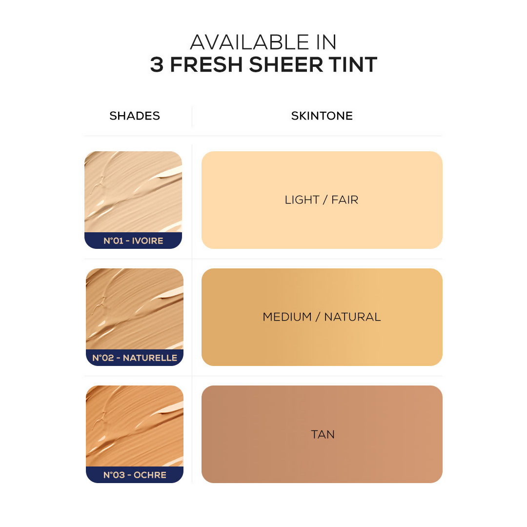 Chambor My Match Skin Fusion Fresh Tint SPF 50 - N°02-Naturelle | Grocsy