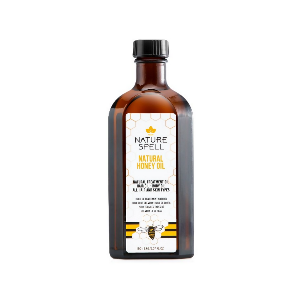 Nature Spell Natural Honey Oil For Hair & Body | Grocsy
