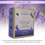 Nyassa Luxurious French Lavender Handmade Soap | Grocsy