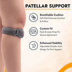 Orth-rem Patella Stabilizer (Pair) Knee Support Strap | Grocsy