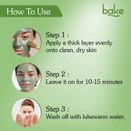 Bake Kiss The Frog Anti Acne Clay Mask With 2% Salicylic Acid & Niacinamide | Grocsy