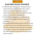 Florecer kasturi Haldi Powder | Grocsy