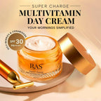 Ras Luxury Oils Super Charge Day Cream with Multivitamin SPF 30 | Grocsy