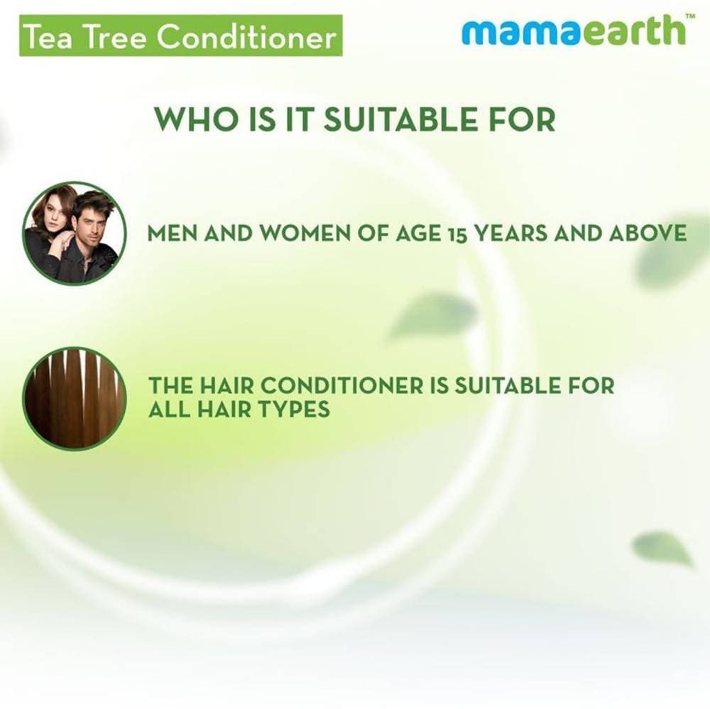 Mamaearth Tea Tree Conditioner For Dandruff Free Hair | Grocsy