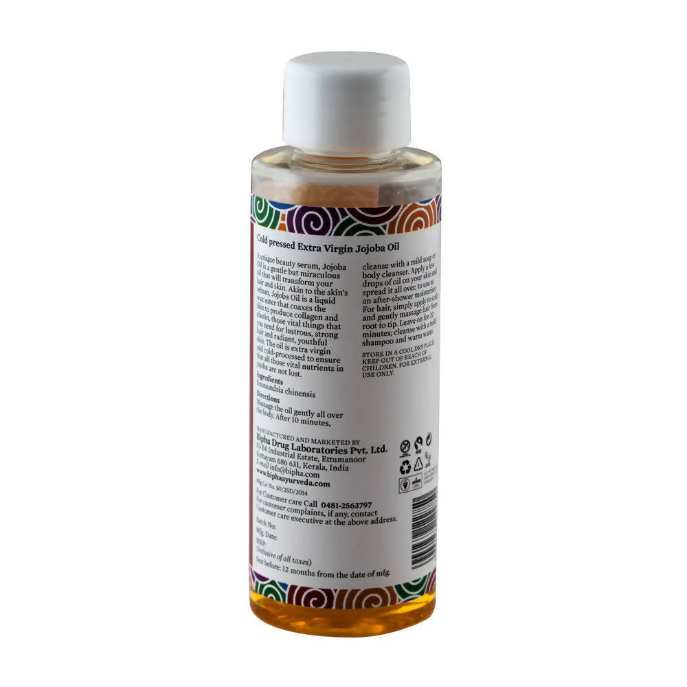 Bipha Ayurveda Cold Pressed Extra Virgin Jojoba Oil | Grocsy