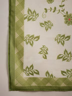 Green & White Roman Silk Embroidered Kurta With Trouser & Dupatta - Bhumi | Grocsy