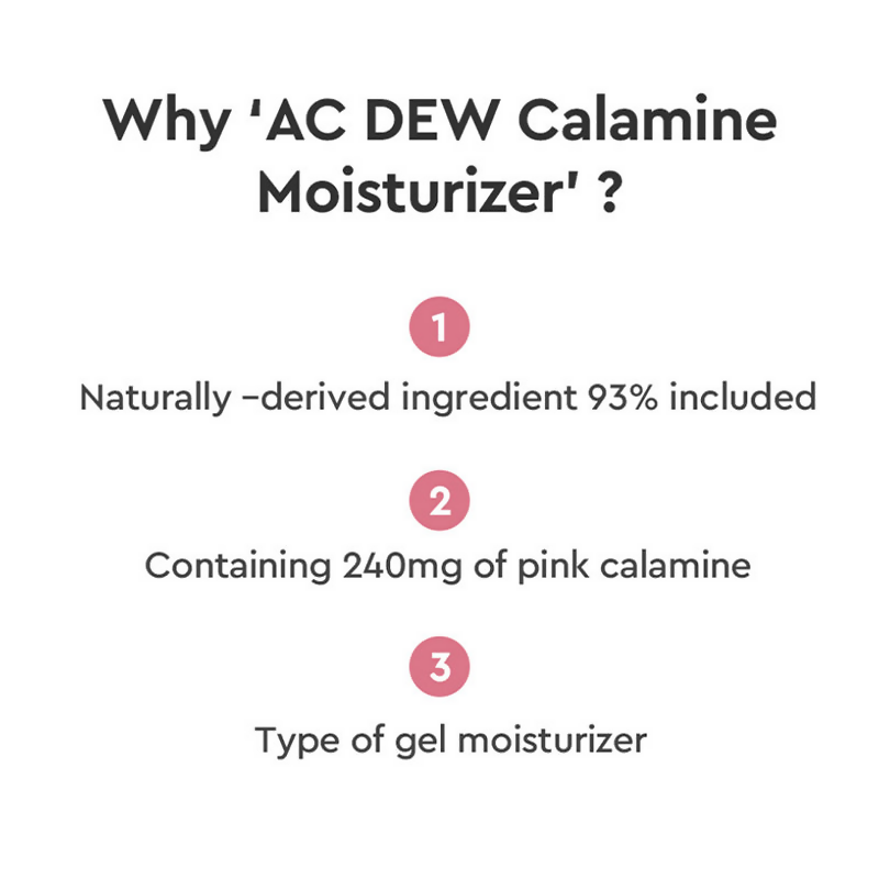 Dewytree The Clean Lab Ac Dew Calamine Korean Moisturizer | Grocsy