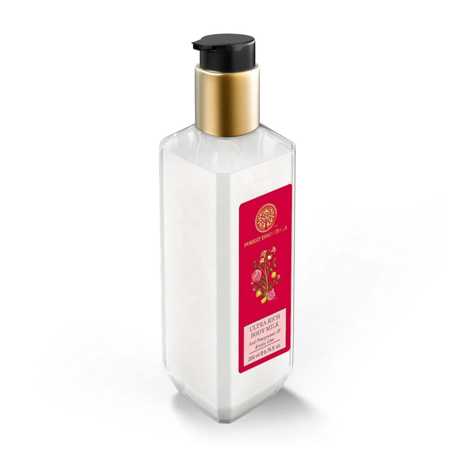 Forest Essentials Ultra Rich Body Milk Pomegranate Kerala Lime Body Lotion | Grocsy