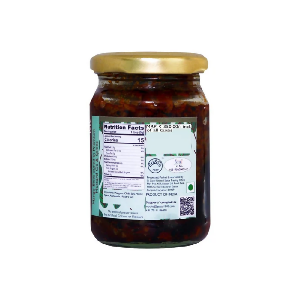 Tassyam Organics Mango Masala Pickle | Grocsy