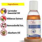 Vigini Plus Natural Actives Intense Blue Men's Stamina Booster Lubricant Delay Oil | Grocsy